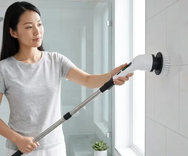 Cordless Rechargeable Electric Spin Scrubber
