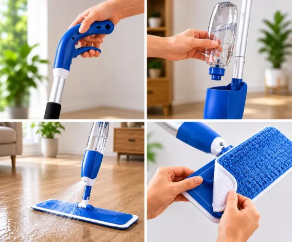 Microfiber Floor Spray Mop