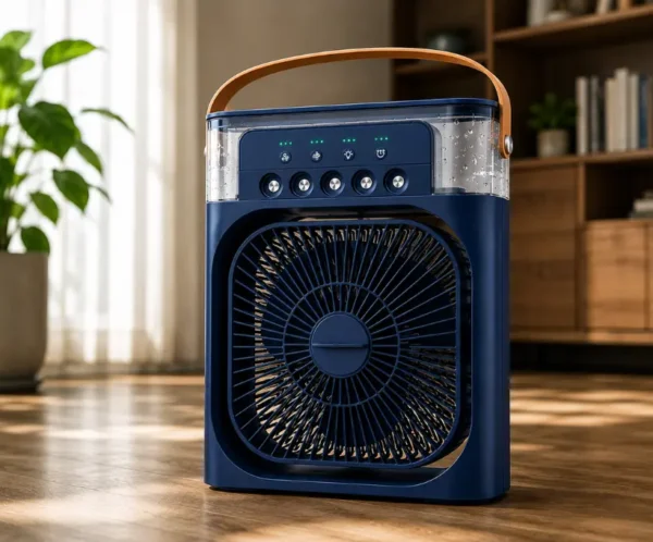 Portable Air Cooler Fan with Water Tank & USB Power