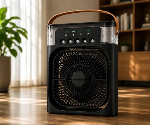 Portable Air Cooler Fan with Water Tank & USB Power