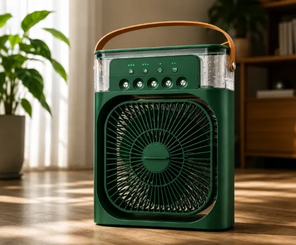 Portable Air Cooler Fan with Water Tank & USB Power