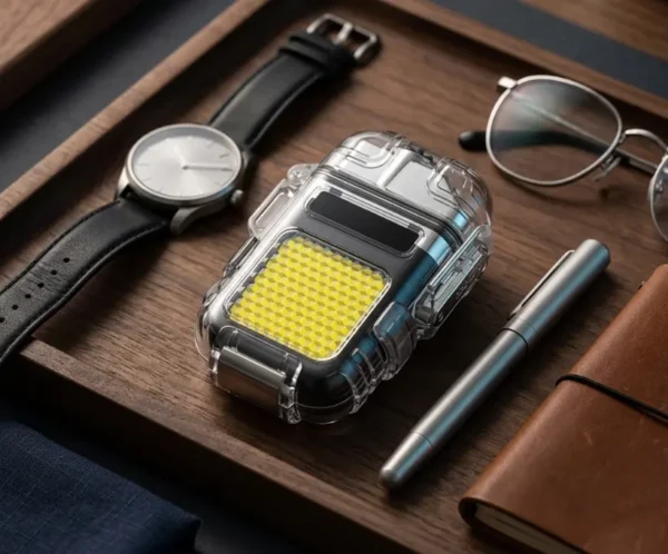 Rechargeable Electric Arc Lighter & COB Flashlight